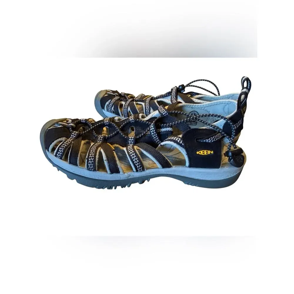 Keen Willow Waterproof Women's Size 10 Black Athletic Strappy Sandals